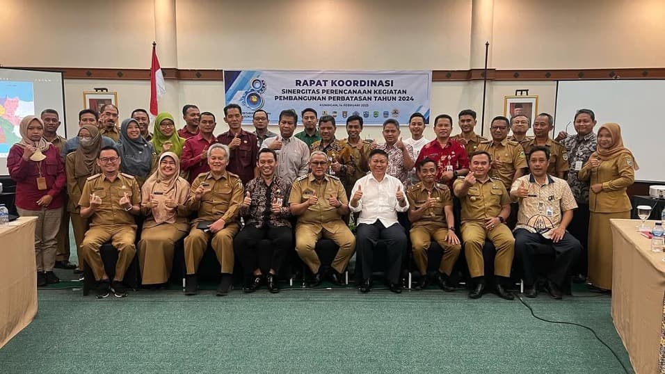 Rapat Koordinasi (Rakor) Sinergitas Perencanaan Kegiatan Pembangunan Perbatasan tahun 2023
