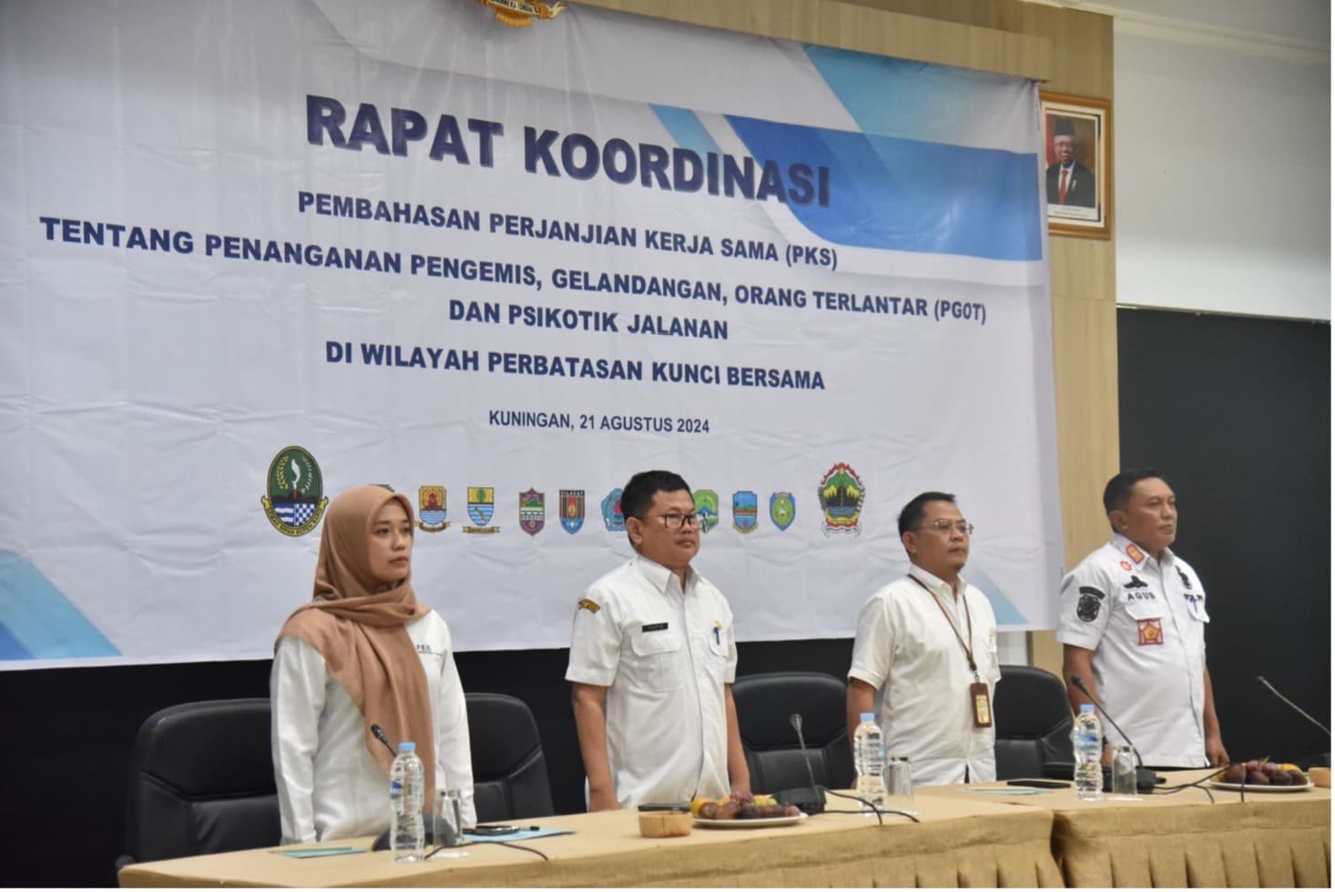 Rapat Pembahasan PKS Penanganan PGOT dan Psikotik Jalanan Wilayah KUNCI BERSAMA Tahun 2024