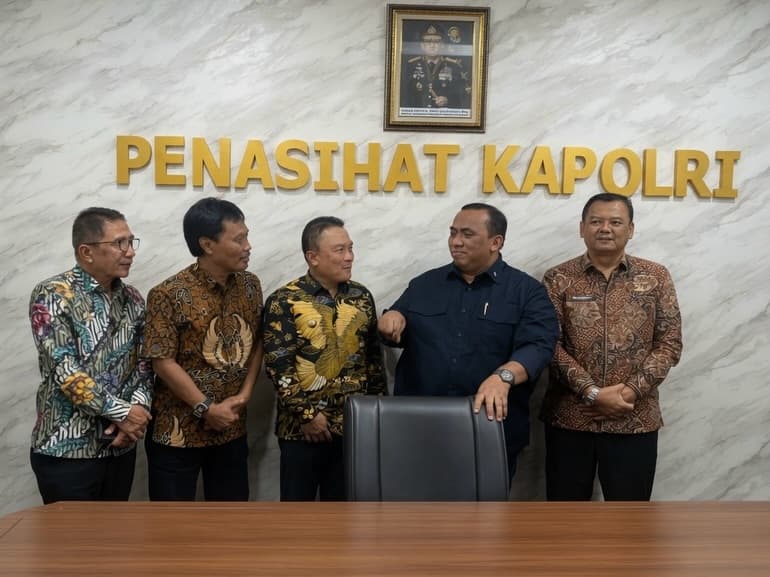 Audiensi KUNCI BERSAMA dengan Penasehat Khusus Kapolri Perkuat Sinergi Ketenagakerjaan dan Investasi Kawasan Perbatasan